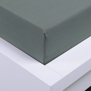 XPOSE® Jersey prostěradlo - tmavě šedé 200x220 cm