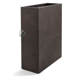 D-lite vysoký truhlík M Rusty Iron Concrete 60x24x74cm