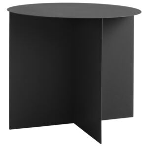 Nordic Černý kovový konferenční stolek Elion Ø 50 cm