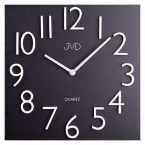 Kovové nástěnné hodiny JVD HB16 s magenickými čísly (libovolně lze rozmístit)