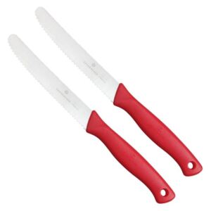 Sada 2 ks snídaňových nožů, červené - Zassenhaus
