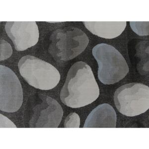 Koberec hnědá šedá vzor kameny 100x150 TK3253
