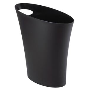 Odpadkový plastový koš v černé barvě o objemu 7,5 l DO076 POSLEDNÍ 1 KUS NA SKLADĚ