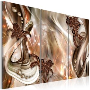 Murando DeLuxe Třídílné obrazy - prach Velikost: 120x80 cm