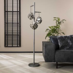 Stojací lampa Amigot V Chromed glass