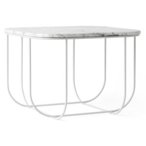 Menu Konferenční stolek Cage Table, White Marble