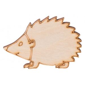 ČistéDřevo Dřevěný ježek 4.5 x 6 cm