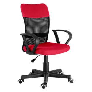 Dětská židle ERGODO CHICK černo-červená