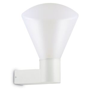 Venkovní nástěnné svítidlo Ideal Lux Clio AP1 bianco 187082 bílé IP44