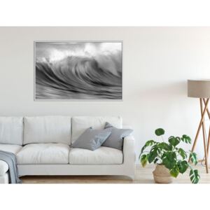 Plakát - Velká vlna - Big Wave 30x20 Bílý rám