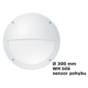 LED Nástěnné/ stropní svítidlo THORNeco TOM 300 900 840 WH EYE MWS IP66 18W 4000K 96666086 bílé poloviční s pohybovým čidlem