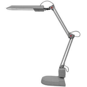 Ecolite L50164-LED/STR LED stolní lampa ADEPT 8W 630lm 4000K stříbrná