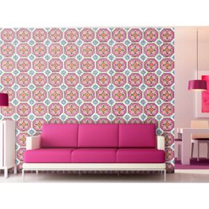 Murando DeLuxe Růžový ornament Klasické tapety: 50x1000 cm - vliesové
