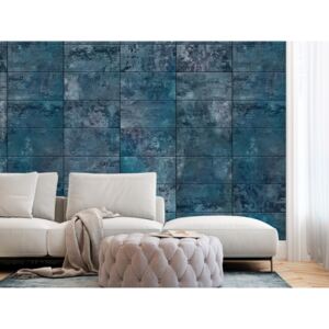 Murando DeLuxe Tmavě modrý obklad Klasické tapety: 50x1000 cm - vliesové