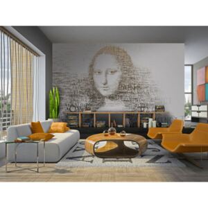 Murando DeLuxe Leonarda da Vinci - Mona Lisa Rozměry (š x v) a Typ: 150x105 cm - vliesové