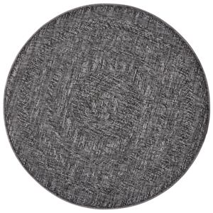 Bougari - Hanse Home koberce Kusový koberec Forest 103999 Darkgrey Rozměr: 160x160 (průměr) kruh