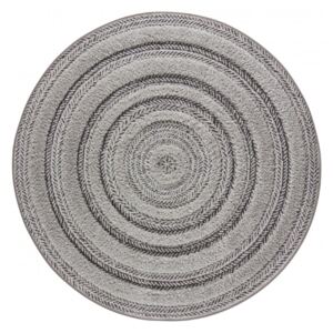 Mint Rugs - Hanse Home koberce Kusový koberec Handira 103912 Anthracite/Grey Rozměr: 160x160 (průměr) kruh