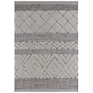 Mint Rugs - Hanse Home koberce Kusový koberec Handira 103904 Black/Grey Rozměr: 80x150