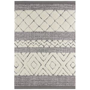 Mint Rugs - Hanse Home koberce Kusový koberec Handira 103906 Black/Cream Rozměr: 80x150