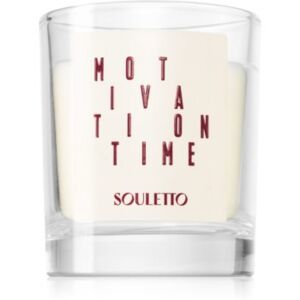 Souletto Motivation Time Pink Pepper & Lime vonná svíčka 65 g