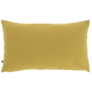 Hořčicově žlutý povlak na polštář LaForma Nedra 30 x 50 cm