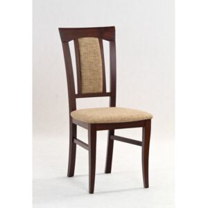 Dřevěná židle Konrad tmavý ořech