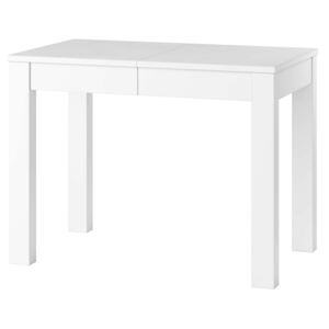 Jídelní stůl rozkládací - ORION 2, 100x60, matná bílá