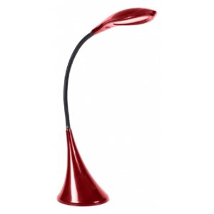 Ecolite LS1011-CV LED stolní lampa stmív.,USB,5W,330lm,4000K,červená