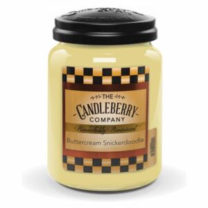 Candleberry Buttercream Snickerdoodle - Velká vonná svíčka 737g