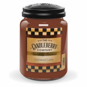Candleberry Cinnaswirl Latte - Velká vonná svíčka 737g