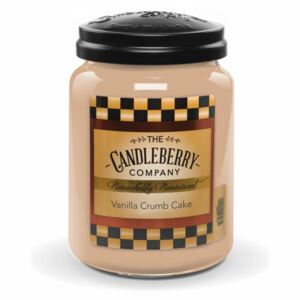 Candleberry Vanilla Crumb Cake - Velká vonná svíčka 737g