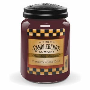 Candleberry Cranberry Crumb Cake - Velká vonná svíčka 737g