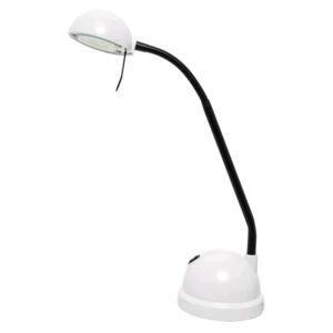 Ecolite L460-BI Lampa stolní hal. 35/50W bílo/černá