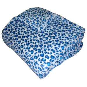Super soft deka Safari - Gepard modrý - 150/100