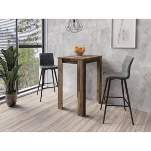 Barový stůl NORDMAN 22139A 104x60x80 cm dřevolaminát dekor staré dřevo