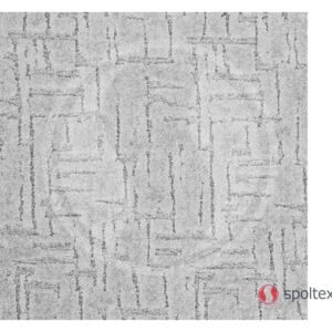 Spoltex koberce Liberec Metrážový koberec Sprint 95 šedý - Rozměr na míru s obšitím cm
