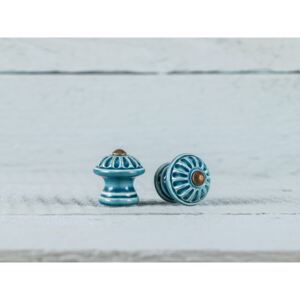 Keramika Vanya Úchytka mini - modrá - KOPRETINA