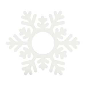 Storefactory Scandinavia Dekorativní kroužek na svíčku Snowflake - White SF233
