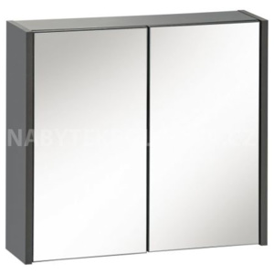 Koupelnová skříňka BALI GREY 841 - závěsná zrcadlo 80