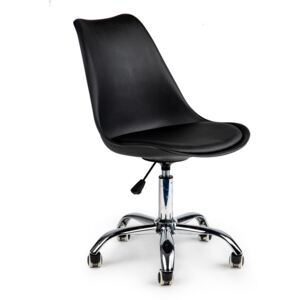 MODERNHOME Kancelářská otočná židle LILIANA černá