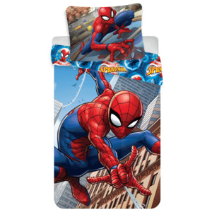 Jerry Fabrics bavlněné povlečení Spiderman 140x200 70x90