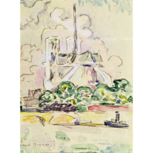 Obraz, Reprodukce - Notre-Dame, 1925, Paul Signac