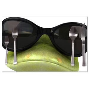 Prostírání SABLIO - Žába v brýlích 40x30cm