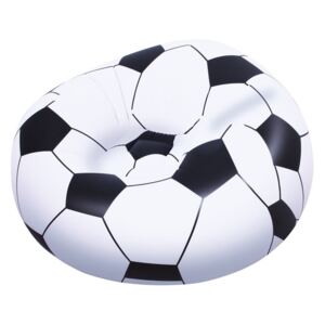 Nafukovací křeslo Fotbalový míč, 1,14m x 1,12m x 66cm
