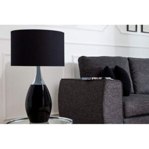 Černá stolní lampa Carla 60 cm »