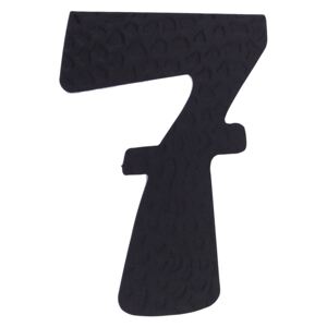 Kovaná číslice "7" černá