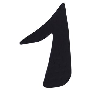 Kovaná číslice "1" černá