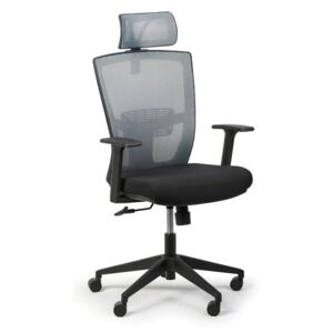 Kancelářská židle Fantom, šedá