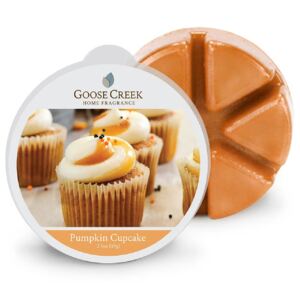 Goose Creek - vonný vosk Pumpkin Cupcake (Dýňový Cupcake) 59g (Aroma Pumpkin Cupcake je sladké a delikátní. Kořeněná vůně dýňového těsta s cukrem a mandlemi se vlévá do klidných tónů rozehřátého karamelu a vanilkových lusků.)