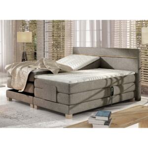 Postel boxspring Nordic s elektrickým polohováním 100x200 cm